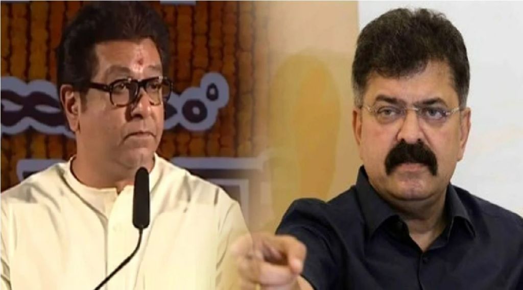 jitendra awhad and raj thackeray