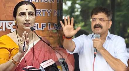 jitendra awhad slams chitra wagh