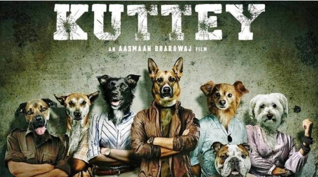 kuttey movie poster