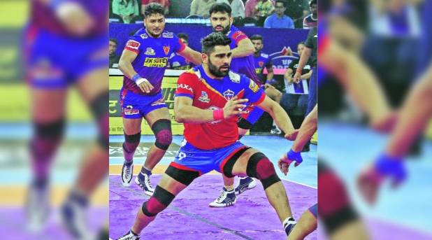 Pro kabbadi league: प्रदीपच्या चढायांनी यूपीचा विजय