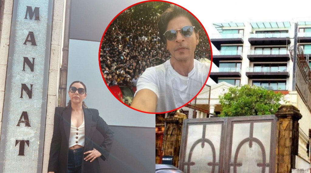 shahrukh khan mannat gauri khan