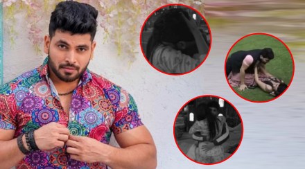 shiv thakare intimate photos with veena jagtap goes viral