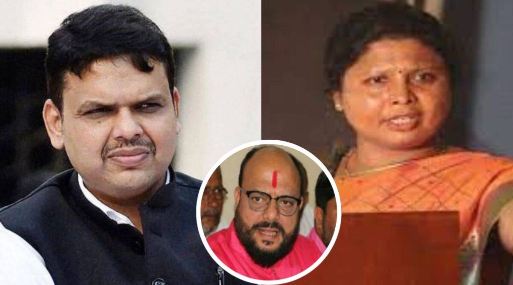 sushama andhare on devendra fadnavis gulabrao patil