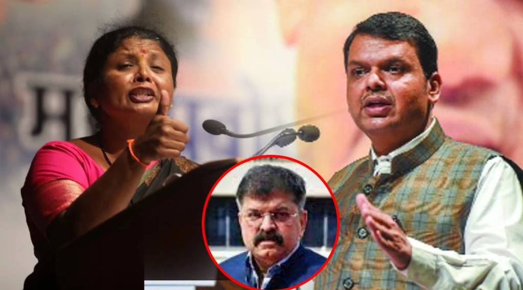 sushma andhare jitendra awhad bail devendra fadnavis