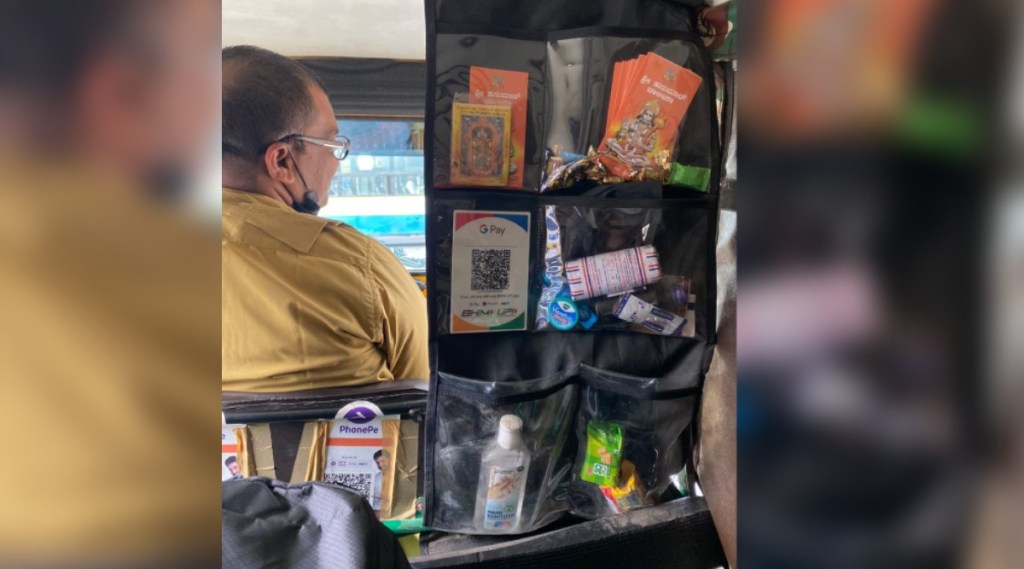 viral news free toffees and biscuits for passengers in this bengaluru autorickshaw