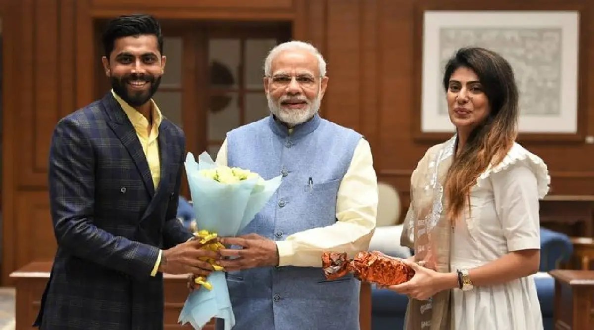 who-is-bjp-candidate-and-ravindra-jadeja-wife-raviba-jadeja