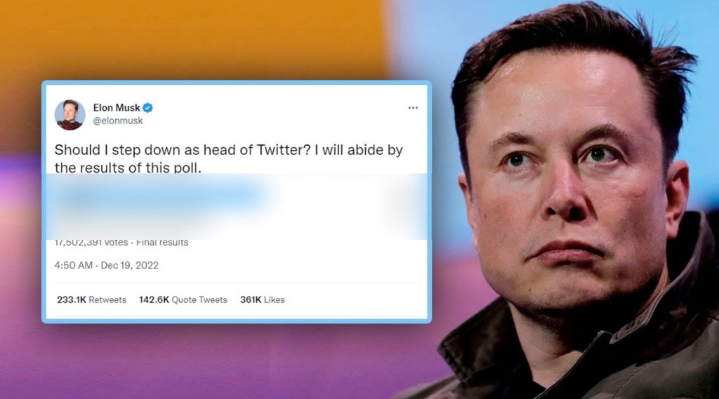 Elon Musk Tweet on twitter poll result 2