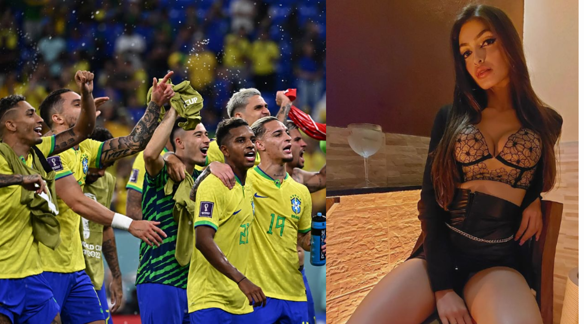 FIFA World Cup Top Model Will Share Half Naked Topless Photo Every Time Brazil Scores Goal