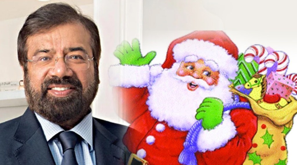 Harsh goenka shares photo of what gift he want from Santa clause post has now gone viral