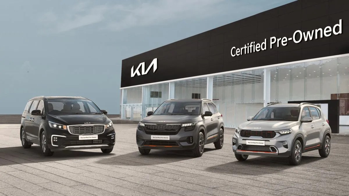 Kia India Car Company to sell second hand cars. With a warranty of 40