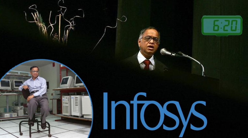 Narayana Murthy used to reach Infosys office at 6 20 am