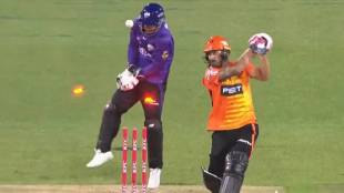 BBL Faf du Plessis angry with opposition wicketkeeper Matthew Wade after being bowled important reason came to the fore