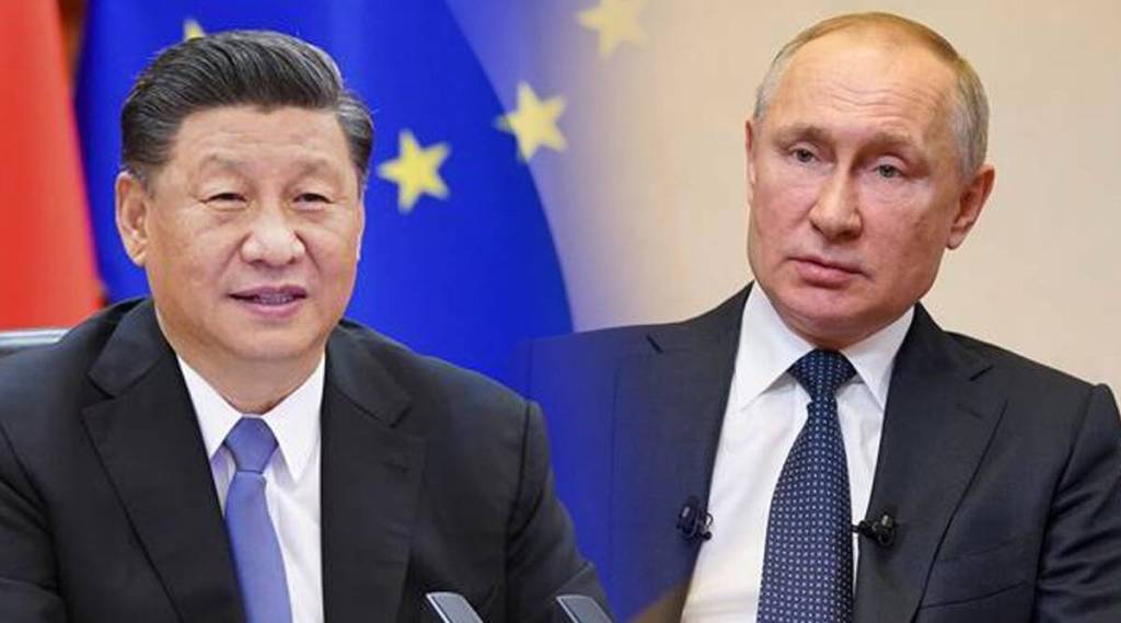 xi jinping russian president vladimir putin talk