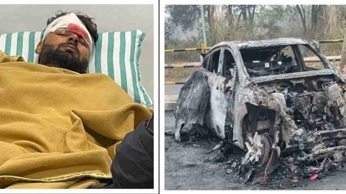 Rishabh Pant Car Accident