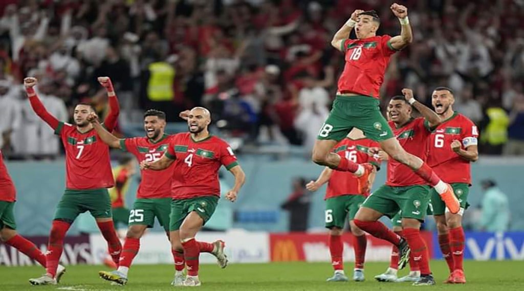 Morocco shock Portugal Becoming the first African team to reach the semi-finals