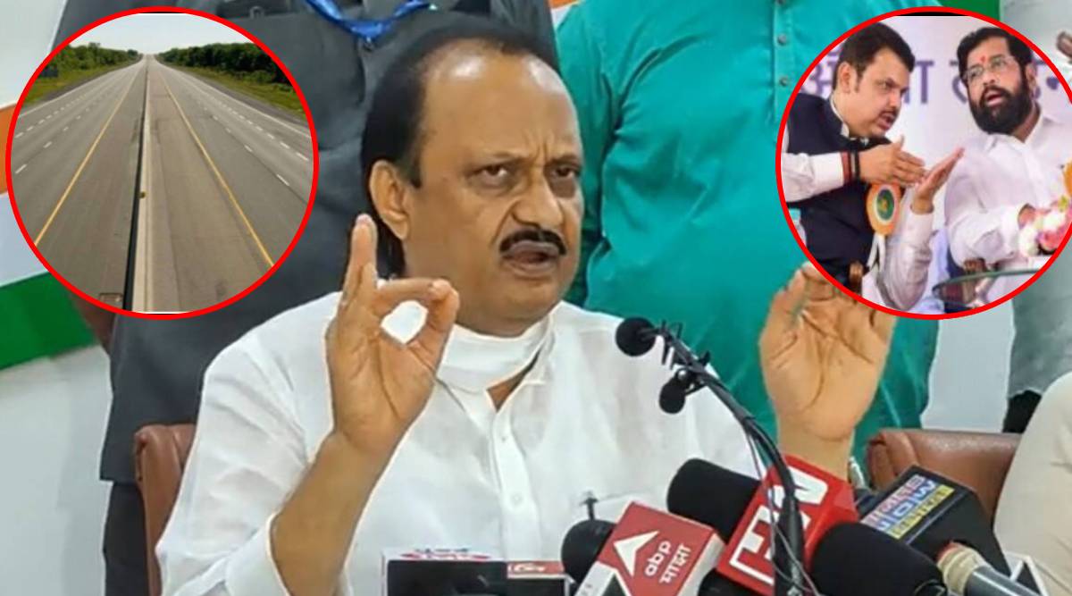 Ajit Pawar Mocks Cm Eknath Shinde Devendra Fadnavis Samruddhi Mahamarg ...