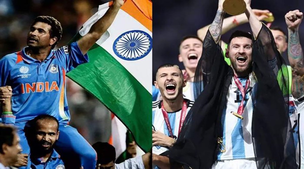 Fifa World Cup Final: One God of cricket and the other of football Messi-Tendulkar's invisible relationship will make your eyes moist