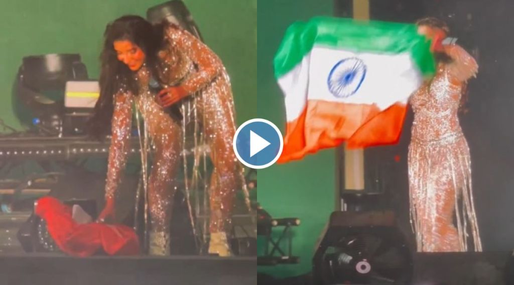 nora fatehi insulted indian national flag