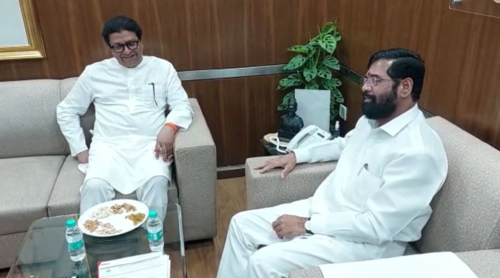 raj thackeray meet eknath shinde