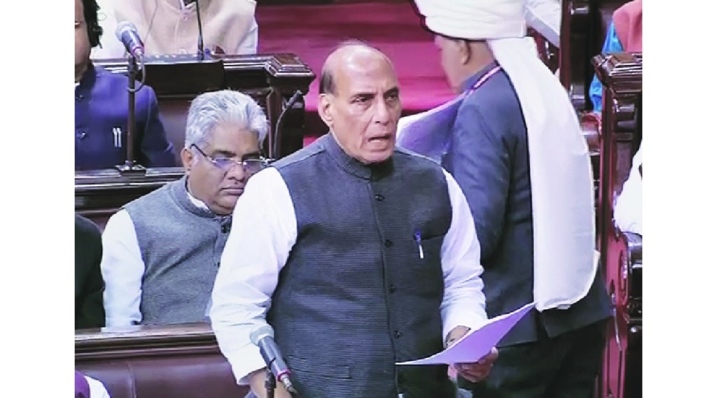 Defense Minister Rajnath Singh