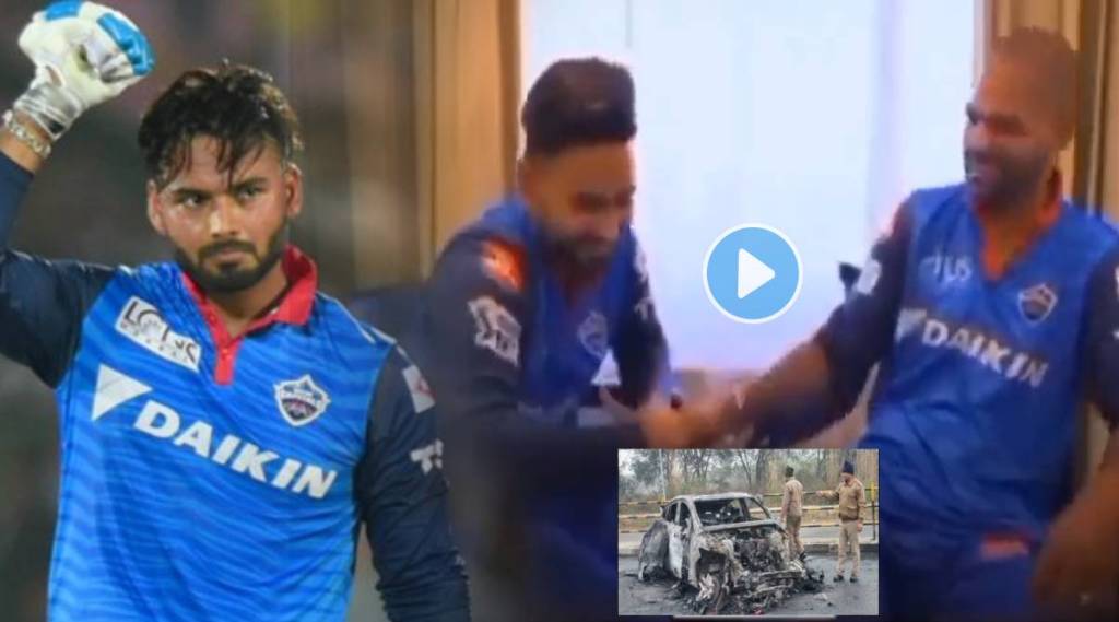 rishabh pant accident shikhar dhawan old video