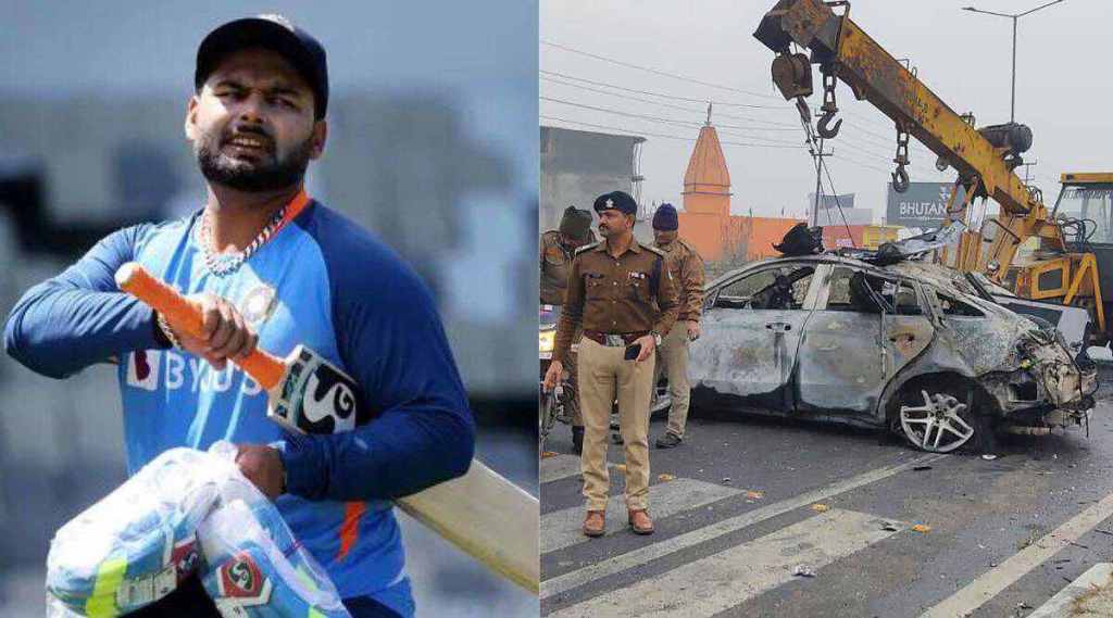 rishabh pant car accident