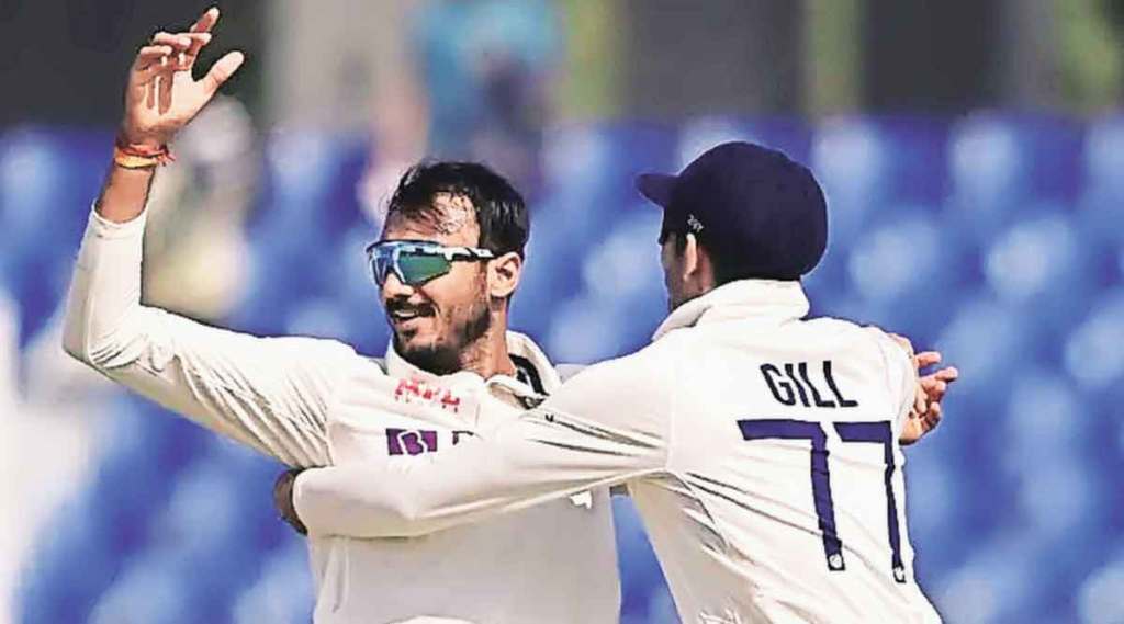 india vs bangladesh axar patel takes india closer towards victory in first test against bangladesh