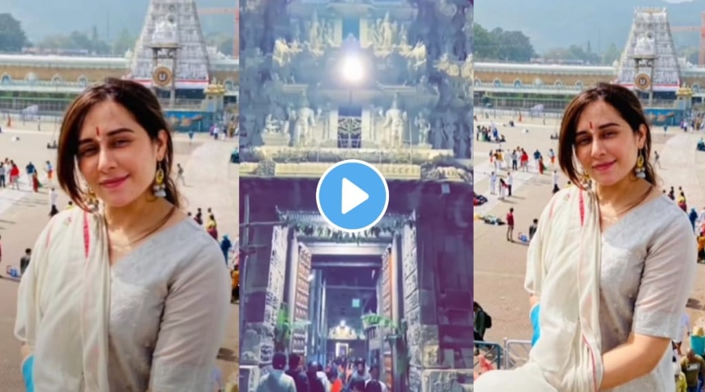 tejaswini lonari visit Tirupati Balaji Darshan