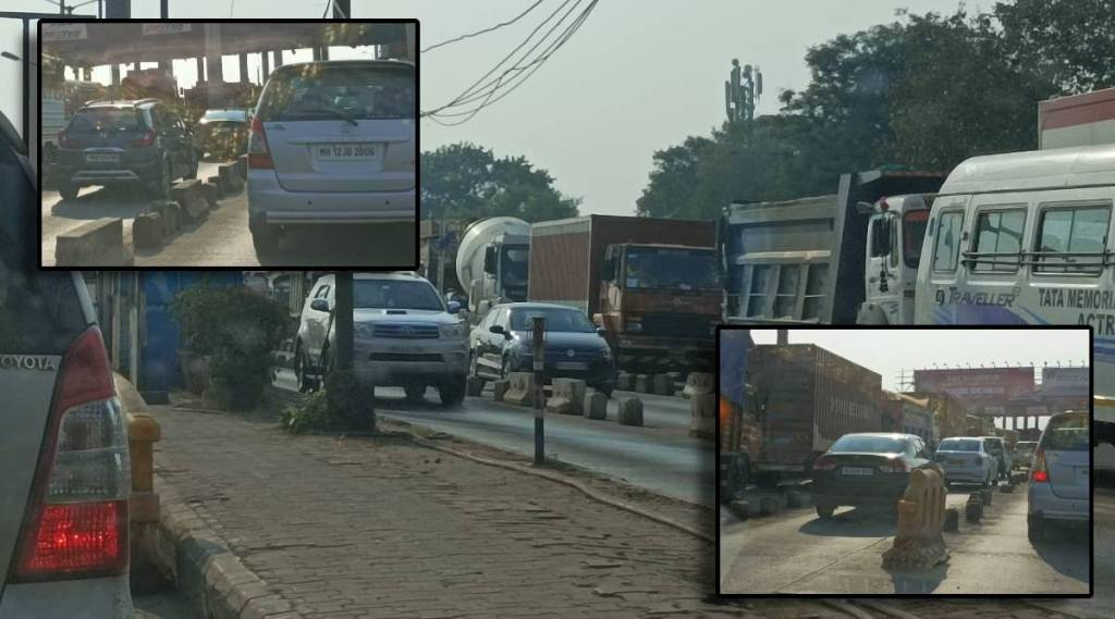 vashi toll traffic