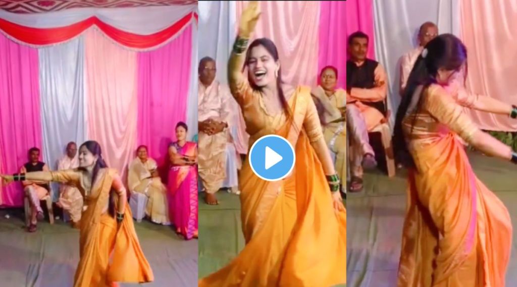 woman dance in marriage ceremony viral video