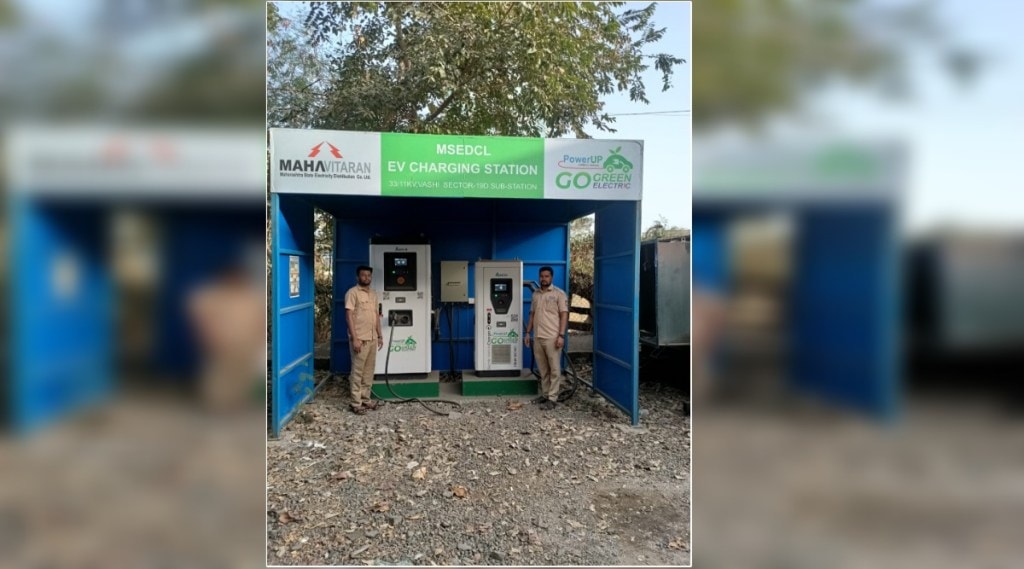 12 electric vehicle charging stations of Mahavitran are operational in Panvel area of ​​Navi Mumbai