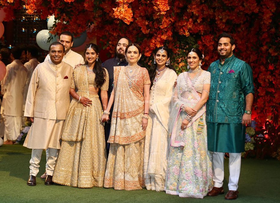 Anant ambani Radhika Engagement 7