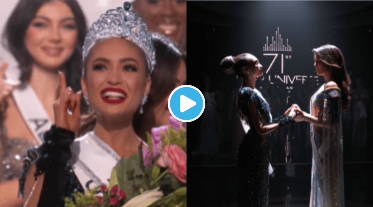 Video Miss Universe 2022 is RBonney Gabriel from USA Harnaz Sindhu