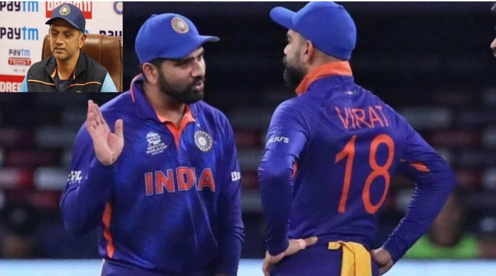 Rohit Sharma and Virat Kohli may be out of T20 team Chief Coach Rahul Dravid gave hints