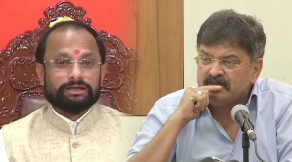 Jitendra Awhad should now build Aurangzeb's temple and invite Ajit Pawar, Sanjay Raut and Uddhav Thackeray for the inauguration Naresh Mhaske Reaction