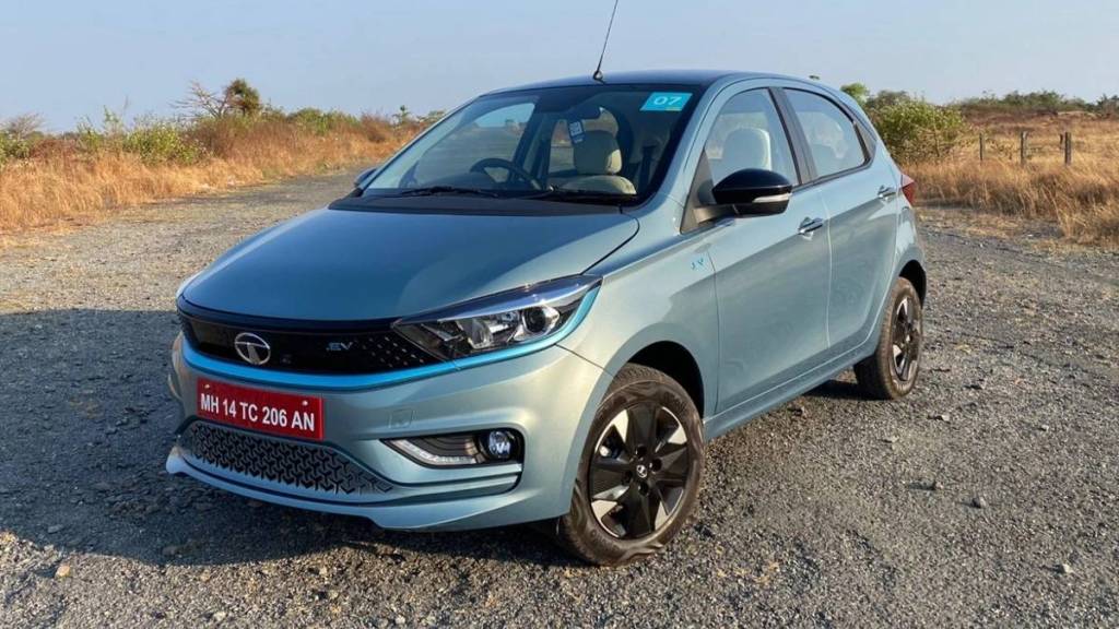 test drive of India cheapest electric car tata tiago ev has started tata motors