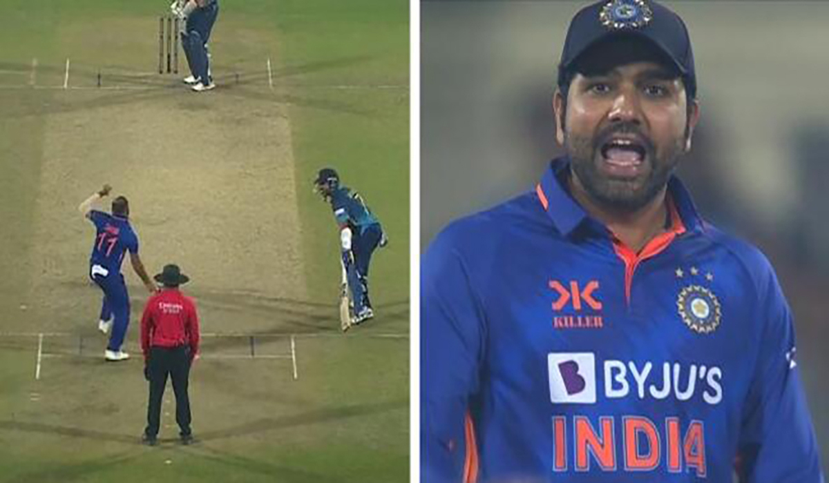 Salute to your sportsmanship of Rohit Sharma 