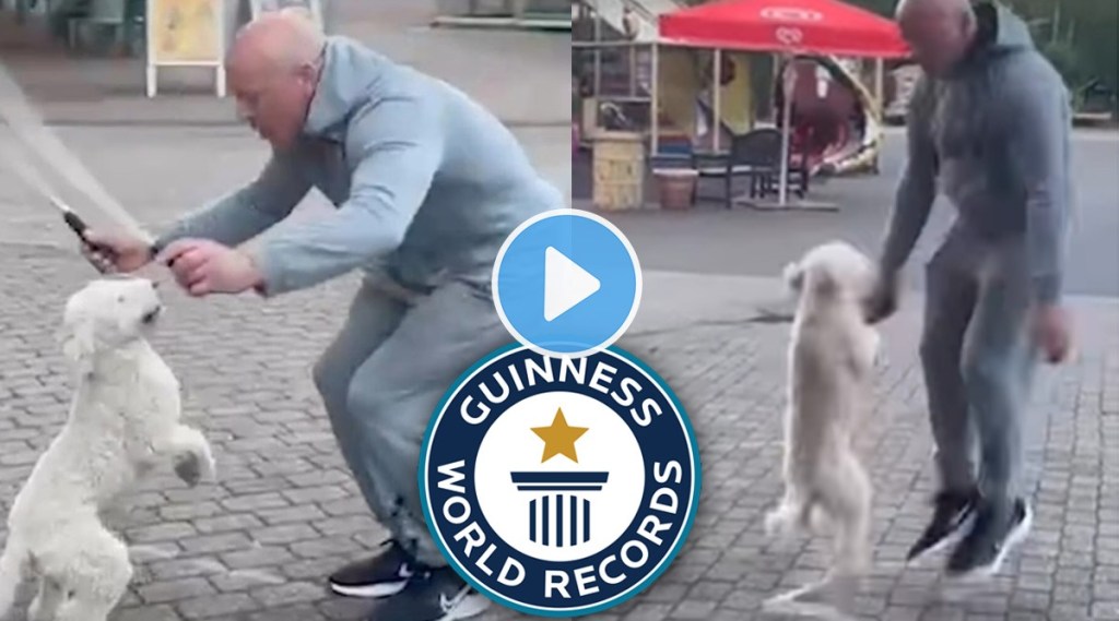 Dog sets Guinness World Record viral video