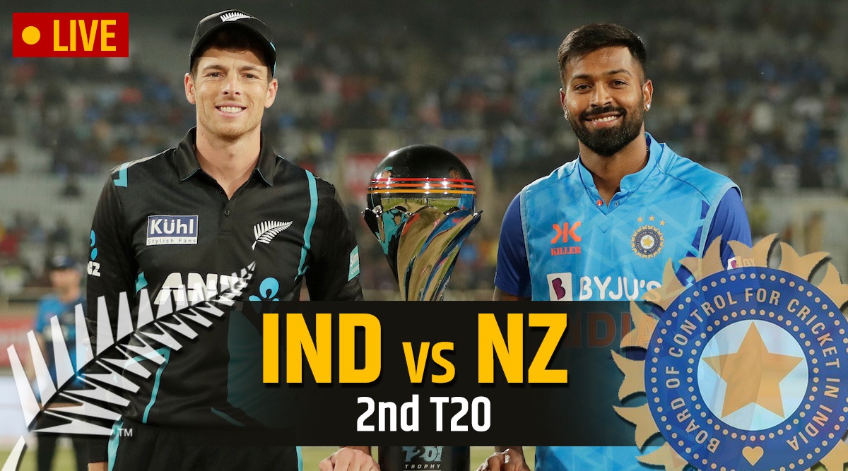 India Vs New Zealand 2nd T20i Highlights Score Updates India Vs New Zealand 2nd T20i Squad