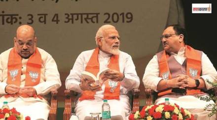 amit shah and narendra modi and j p nadda