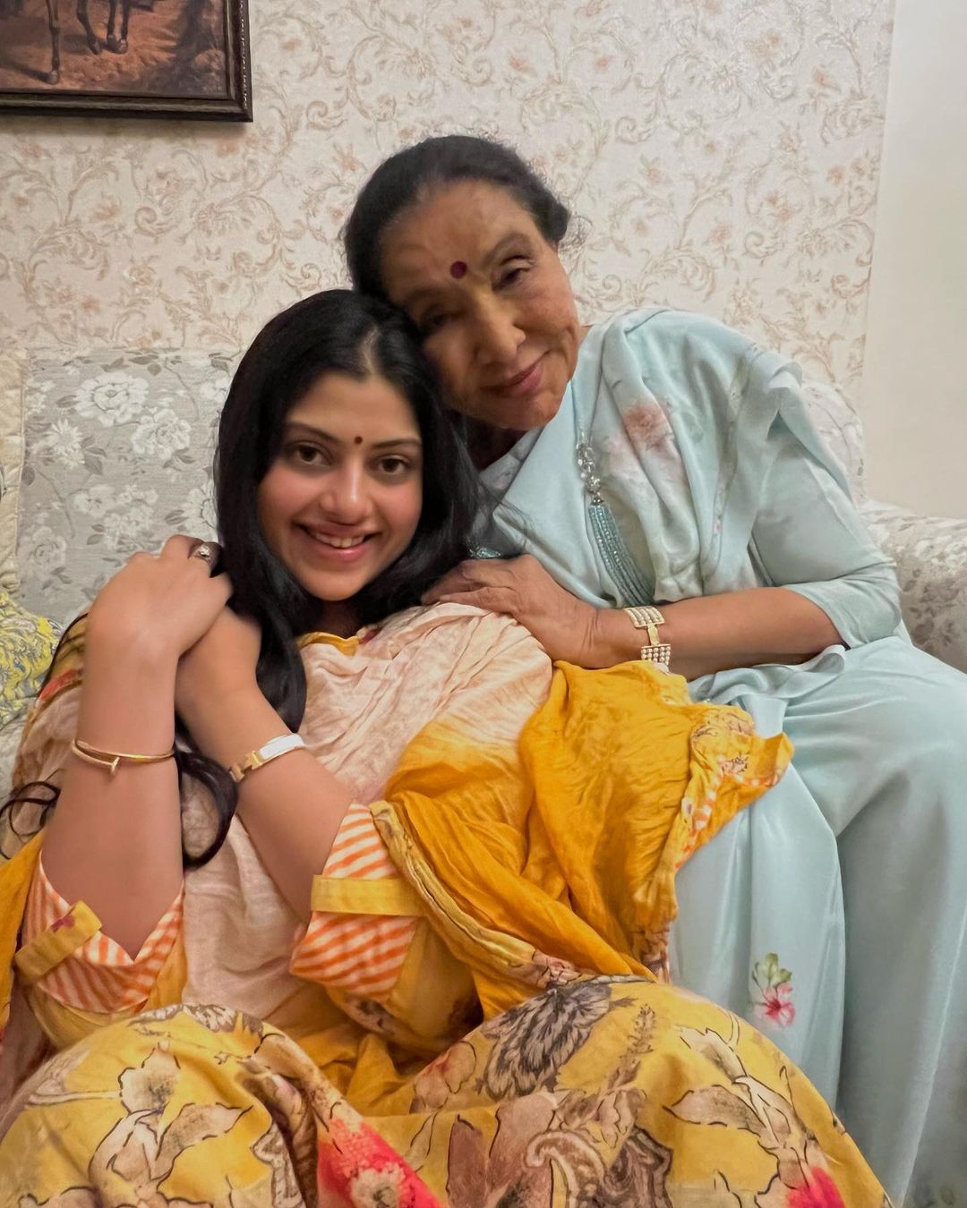 asha bhosle granddaughter janai bhosle 