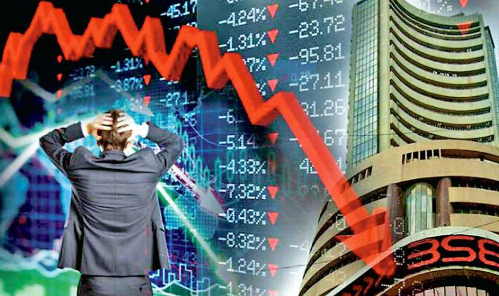 sensex falls over 600 points