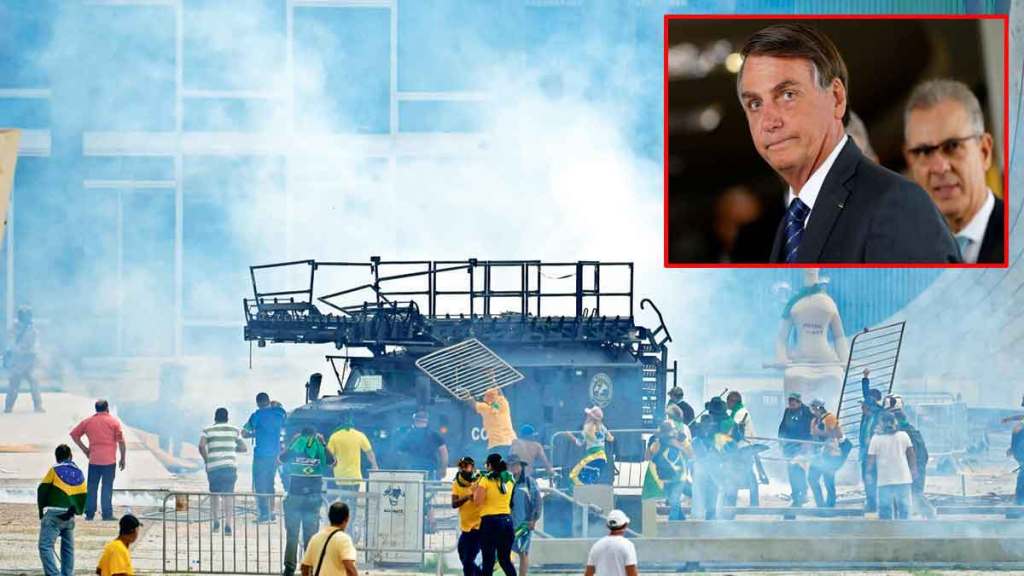 violence in brazil by bolsonaro supporters