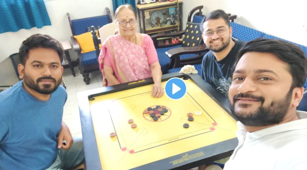 gold medal winner grandmother pune viral video