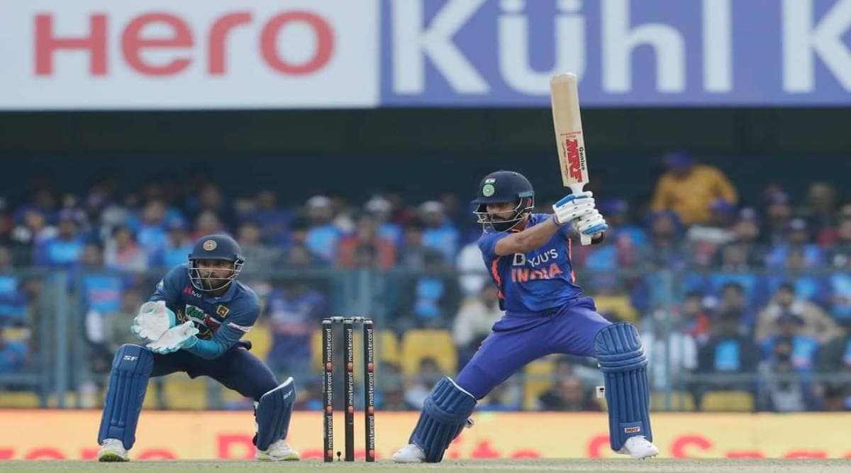 Ind Vs Sl 3rd कोहलीचे आणखी एक विराट शतक श्रीलंकेला धू धू धुतलं Ind Vs Sl 3rd Odi Virat Kohli 1046