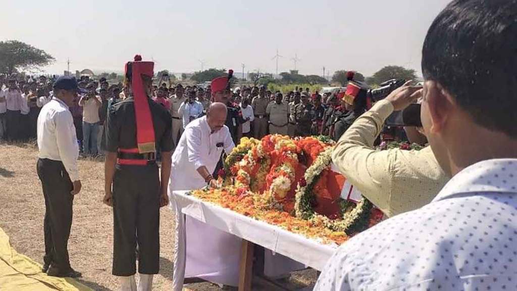 martyred naib subhedar jai singh bhagat funeral