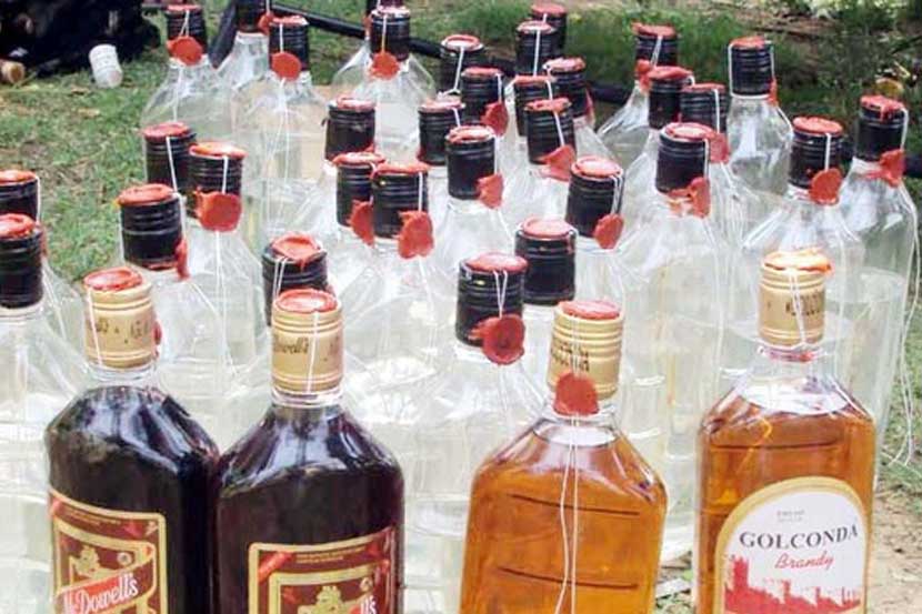 illegal sale liquor pune