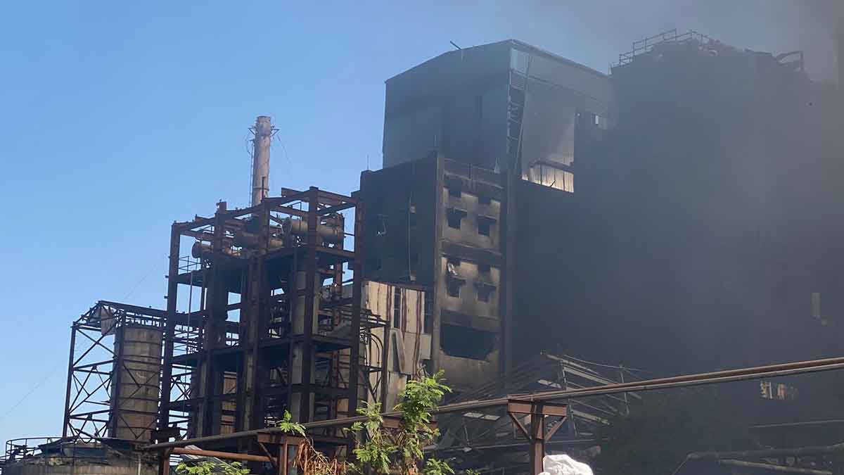 Jindal Poly Films Fire Under Control After 24 Hours Zws 70