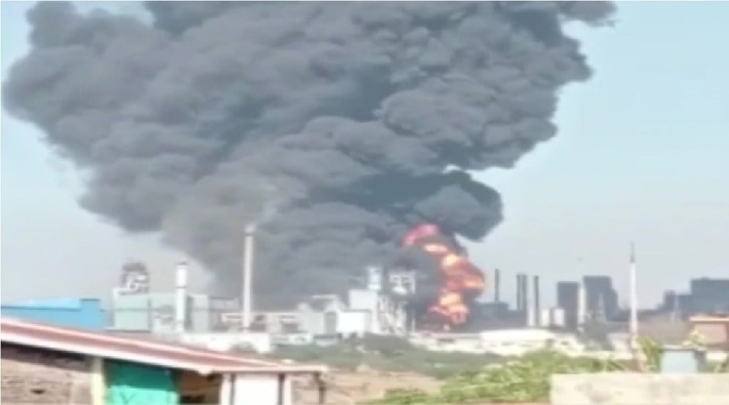 nashik jindal company fire