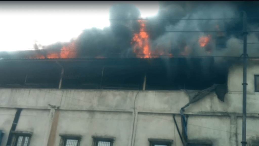 fire broke out at a factory in Nalasopara